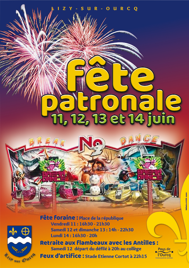 AFFICHE FÊTE PATRONALE
