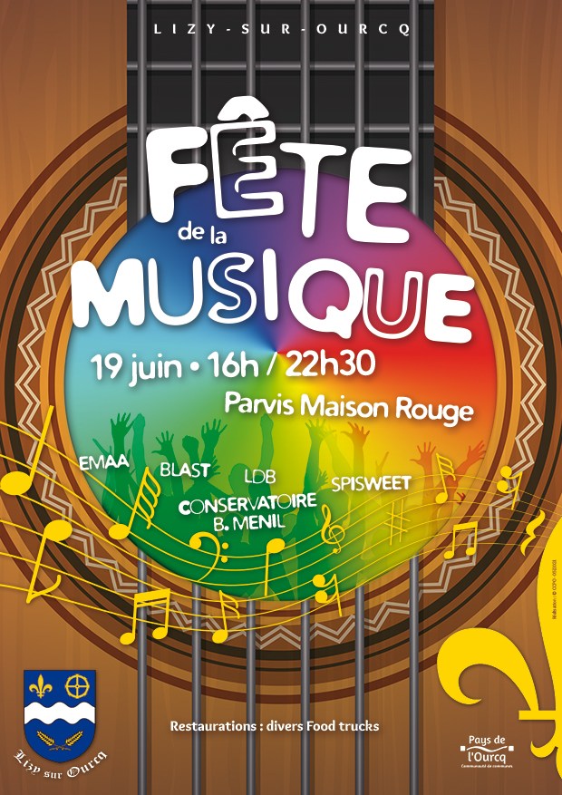 AFFICHE FÊTE DE LA MUSIQUE