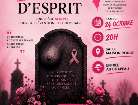 Pièce de théâtre pour la lutte contre le cancer du sein